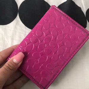 Coach Card Holder